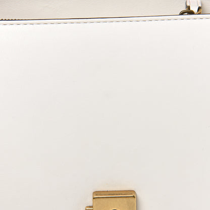 Gucci Calfskin Bamboo Web Medium Dionysus Top Handle Bag White Blue Hibiscus Red 12 of 14