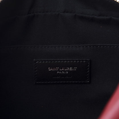 Saint Laurent Lambskin Monogram Small Lou Camera Bag Lipstick Red 8 of 10
