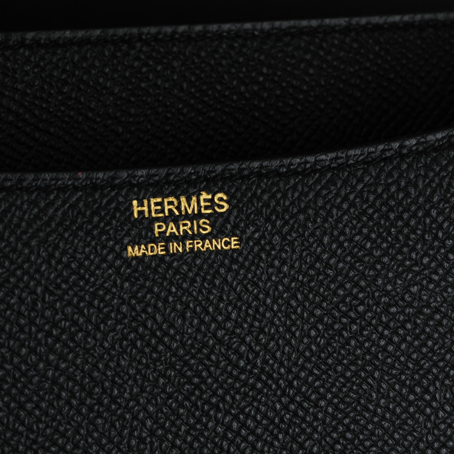 Hermes Epsom Constance 24 Black 6 of 14