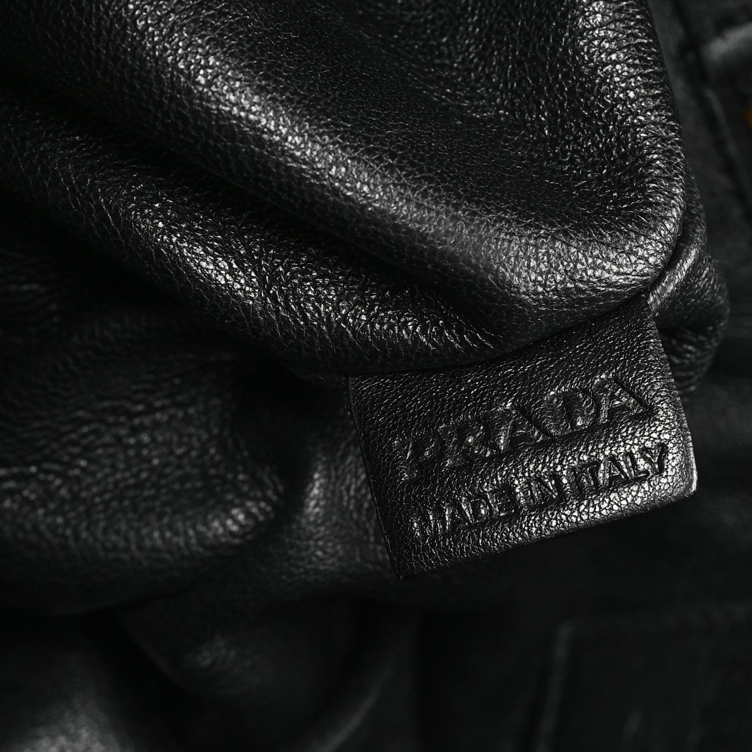 Prada Nappa Stripes Hobo Black 7 of 10