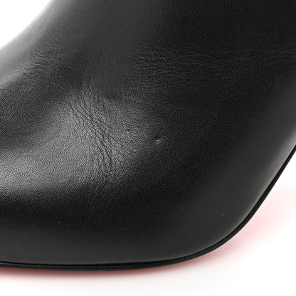 Christian Louboutin Calfskin Spikita Booty 85 Ankle Boots 37 Black 11 of 12