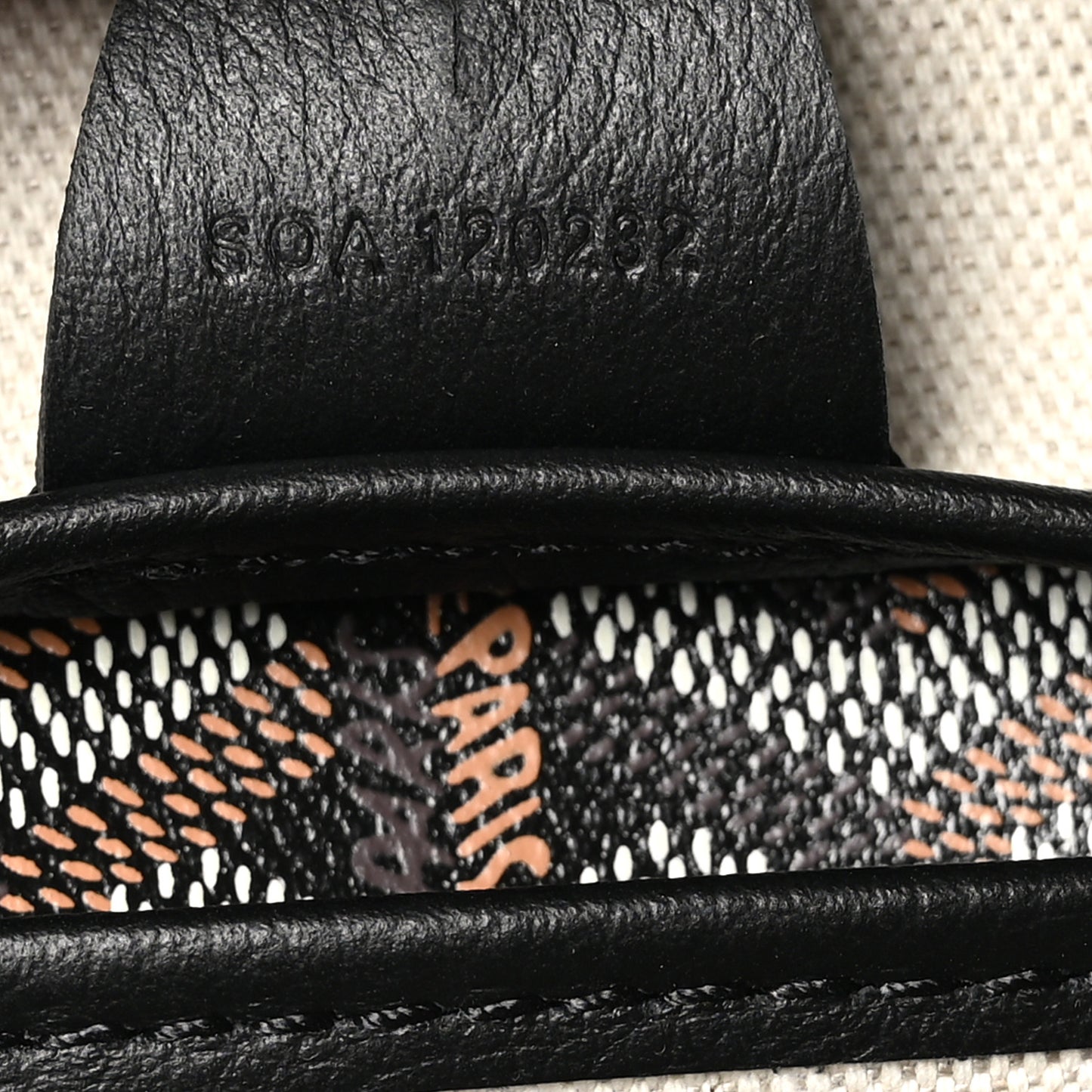 Goyardine Artois MM Black