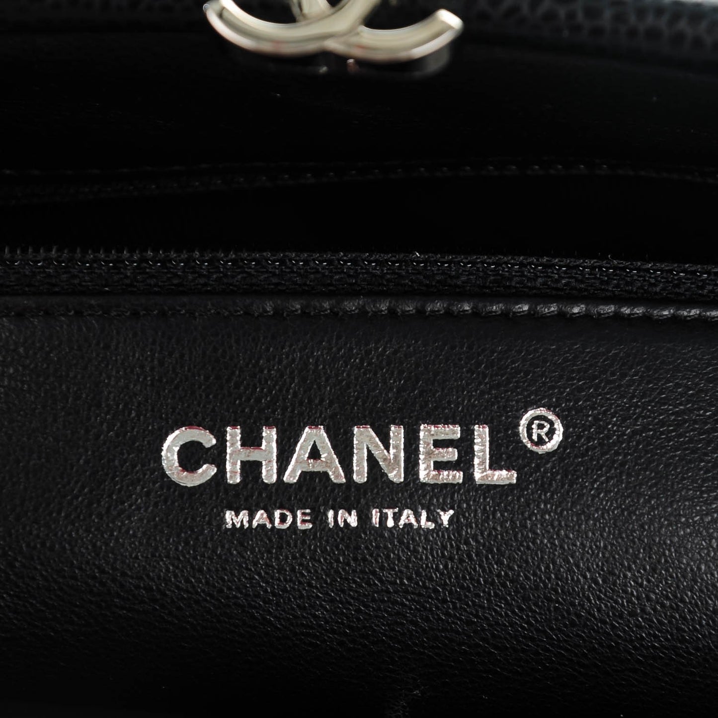 Caviar Quilted Timeless Clutch Black