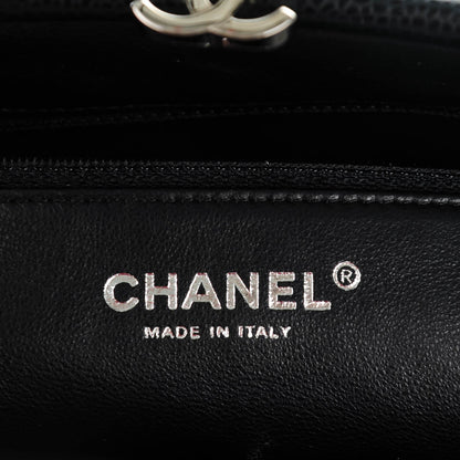 Chanel Caviar Quilted Timeless Clutch Black 6 of 7