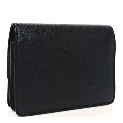 Alexander McQueen Calfskin Skull Mini Clutch Black 6 of 18