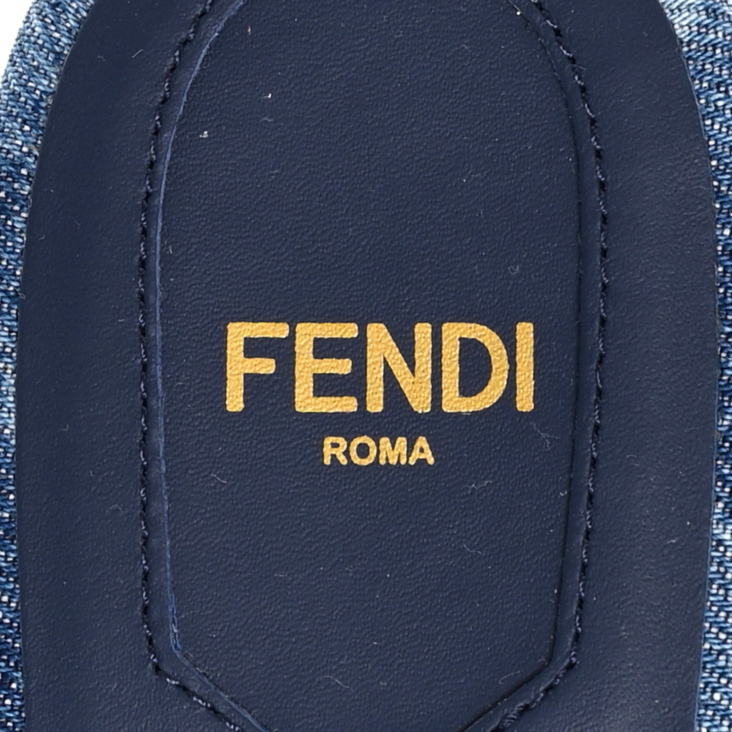 Denim Womens Sunshine Slide Sandals 37 Blue