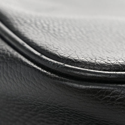 Gucci Pebbled Calfskin Logo Messenger Bag Black 14 of 14