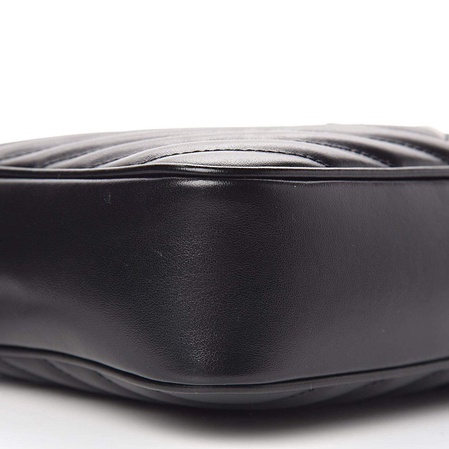 Calfskin Matelasse Monogram Lou Camera Bag Black