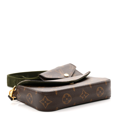 Louis Vuitton Monogram Felicie Strap & Go Kaki 4 of 13