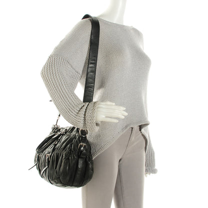 Prada Nappa Gaufre Shoulder Bag Nero Black 7 of 14