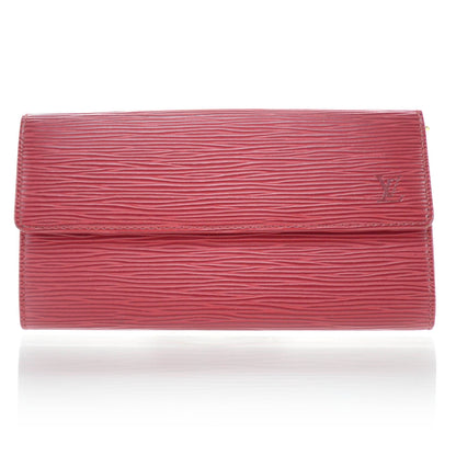 Louis Vuitton Epi Sarah Wallet Red 1 of 10