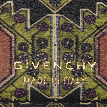Givenchy Calfskin Carpet Print Bi-Fold Wallet Black 8 of 9