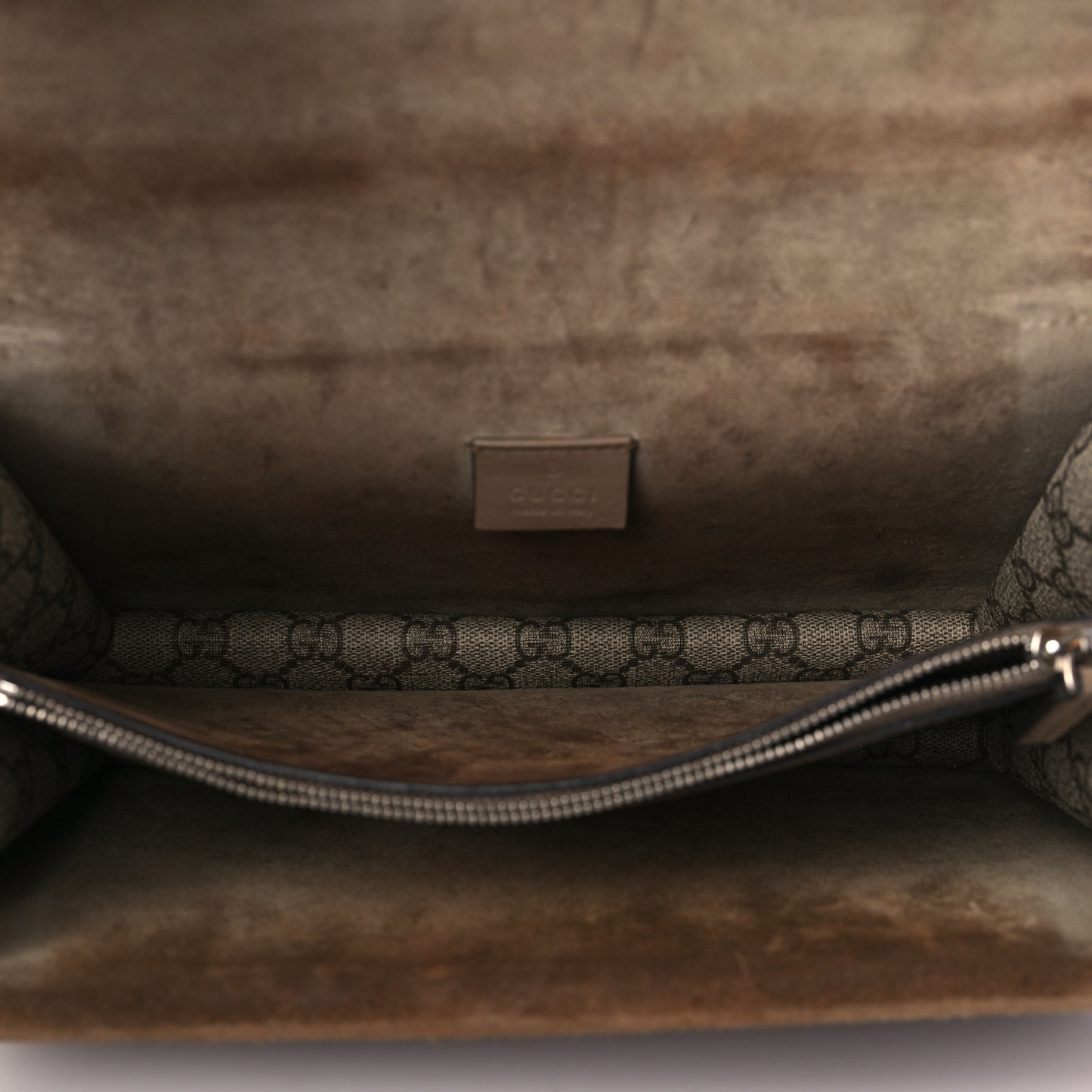 GG Supreme Monogram Small Dionysus Shoulder Bag Taupe