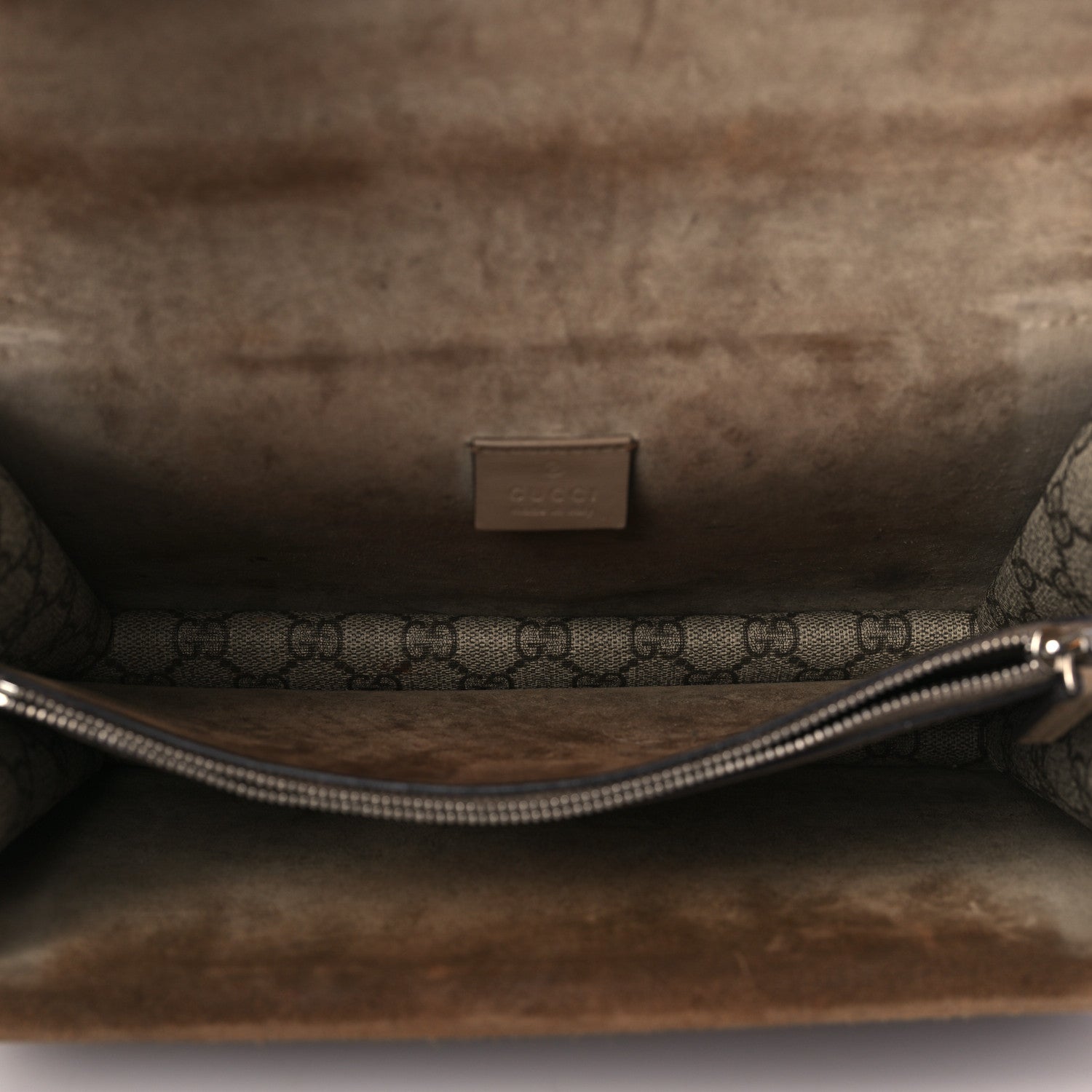 Gucci GG Supreme Monogram Small Dionysus Shoulder Bag Taupe 5 of 10