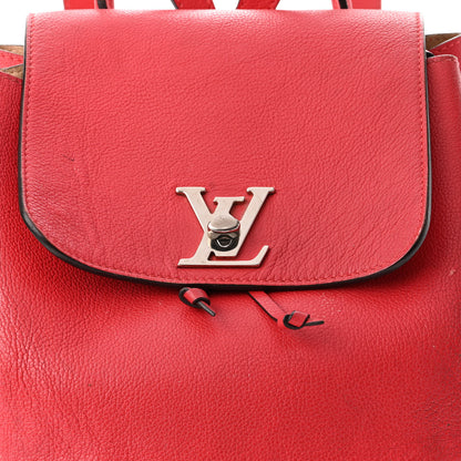 Louis Vuitton Soft Calfskin Lockme Backpack Poppy 7 of 16
