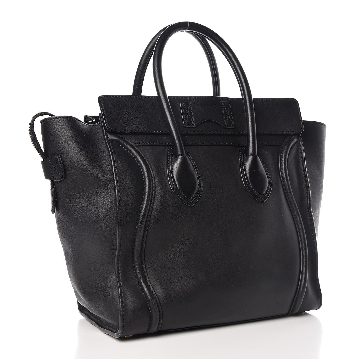 Celine Smooth Calfskin Mini Luggage Black 3 of 20