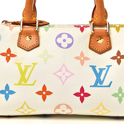 Louis Vuitton Monogram Multicolor Mini Sac HL Speedy White 11 of 11