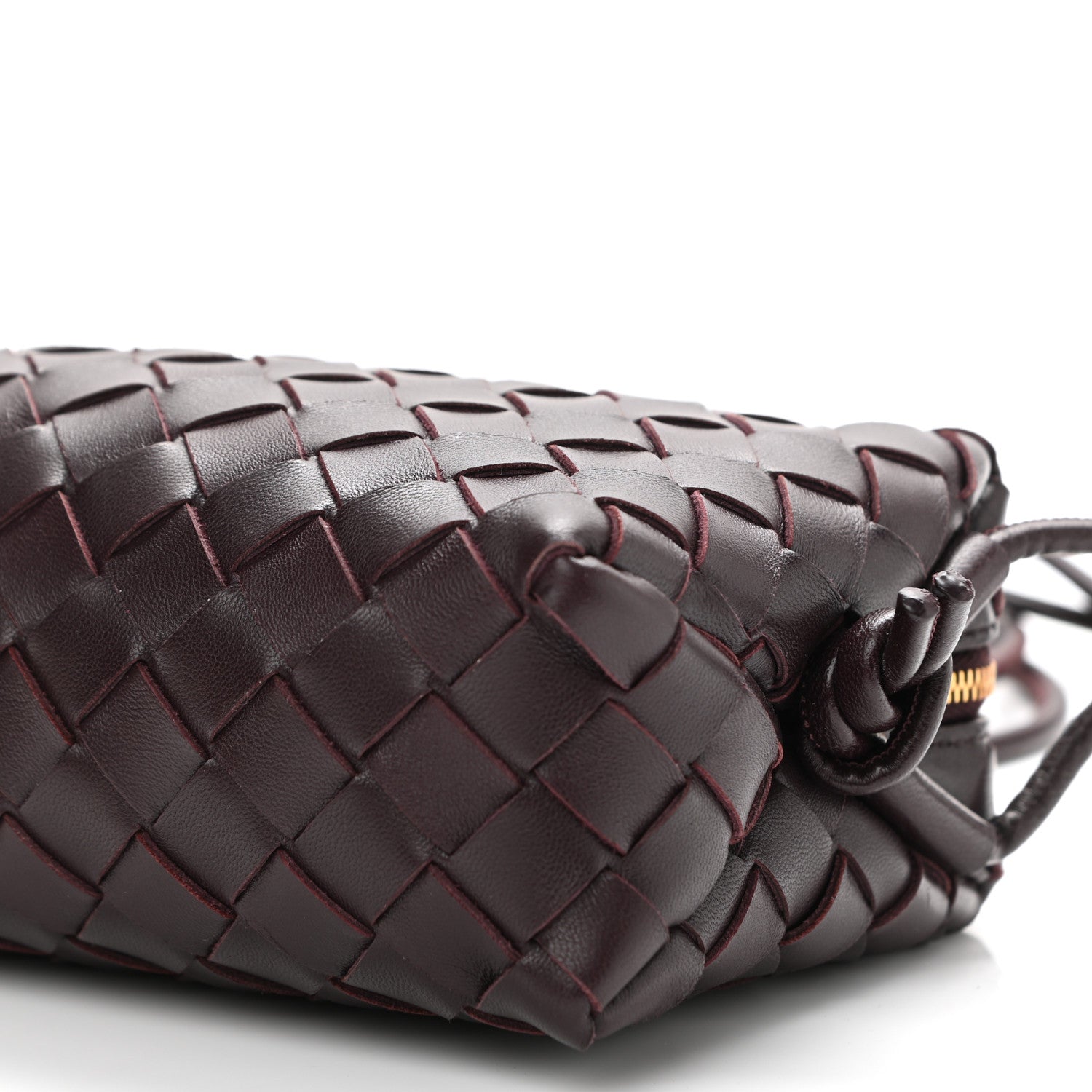 Bottega Veneta Nappa Intrecciato Mini Loop Camera Bag Grape 9 of 9