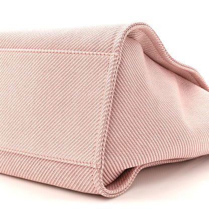 Chanel Woven Straw Raffia Medium Deauville Tote Pink 9 of 11