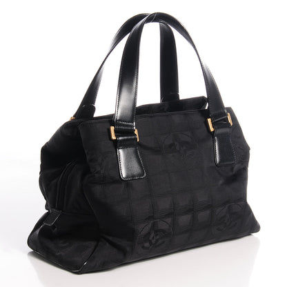 Chanel Nylon Travel Zip Tote Black 3 of 8