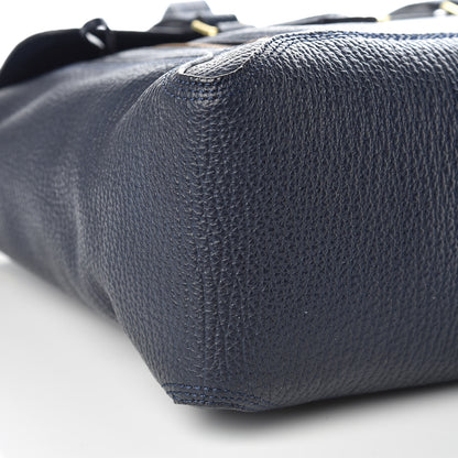 3.1 Phillip Lim 3.1 Textured Calfskin Large Pashli Satchel Ink 9 of 10