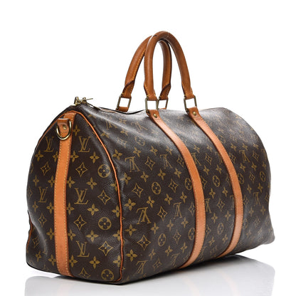 Louis Vuitton Monogram Keepall Bandouliere 45 3 of 19