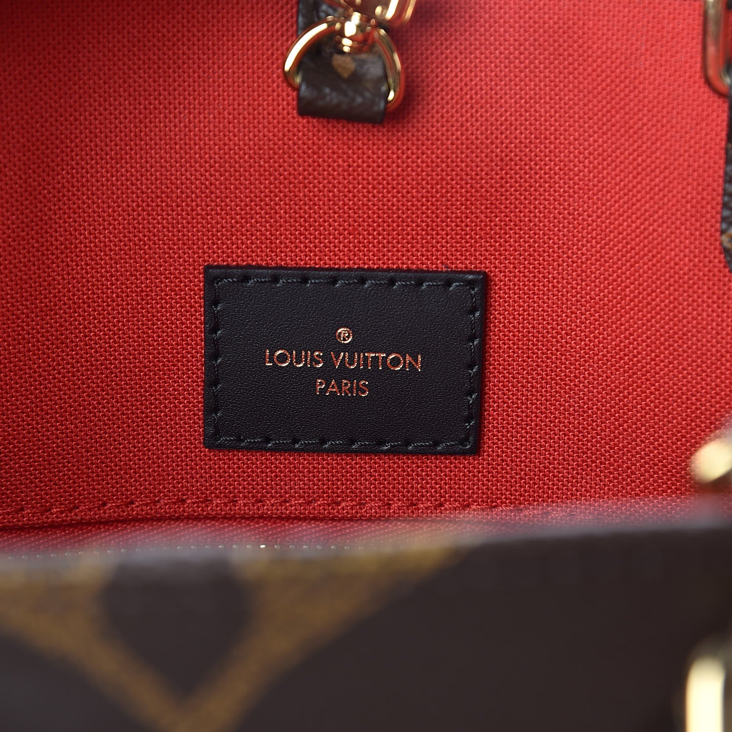 Louis Vuitton Reverse Monogram Giant Onthego MM 6 of 9