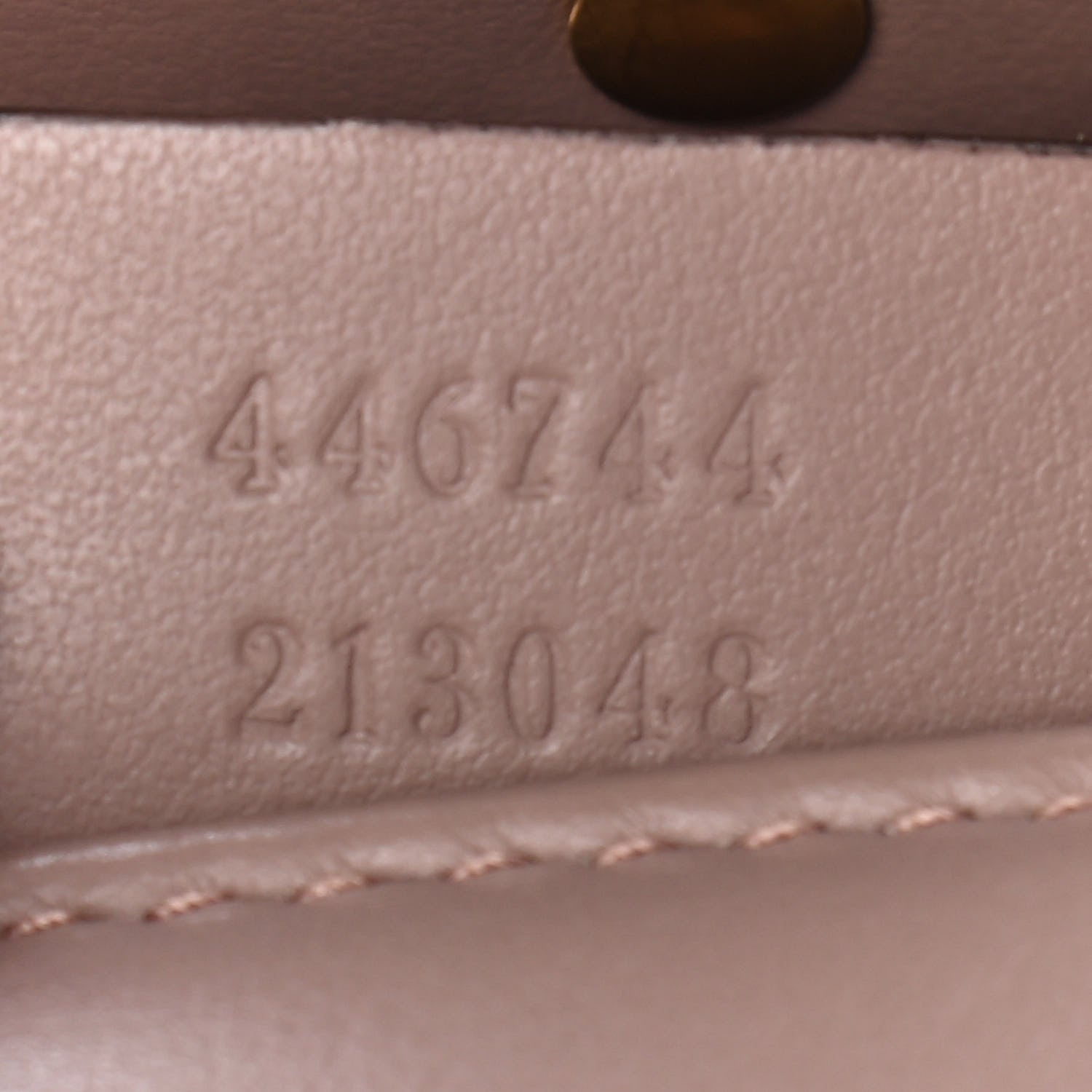 Gucci Calfskin Matelasse Mini GG Marmont Shoulder Bag Porcelain Rose 7 of 11
