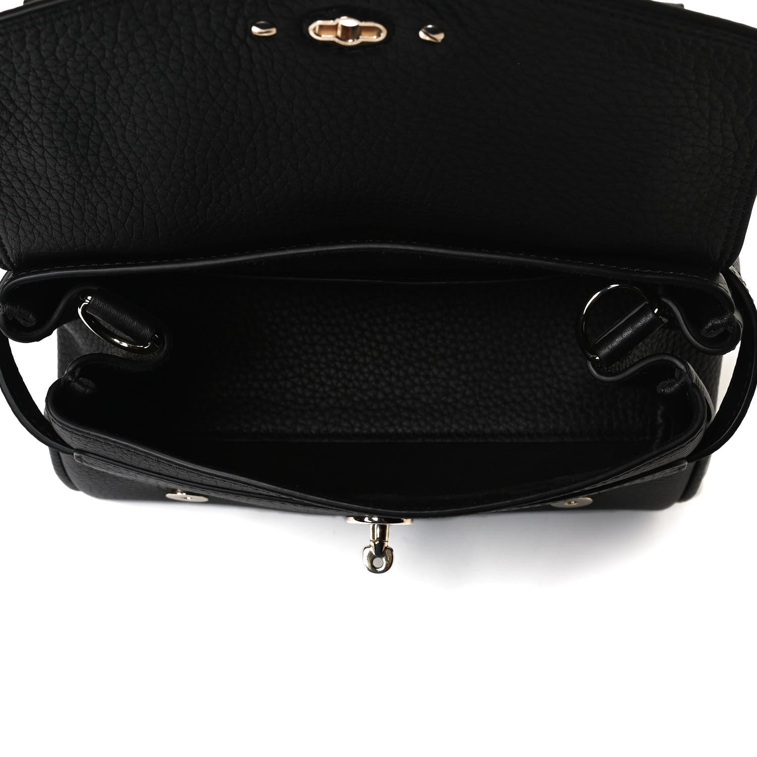 Mulberry Heavy Grain Mini Alexa Black 5 of 14