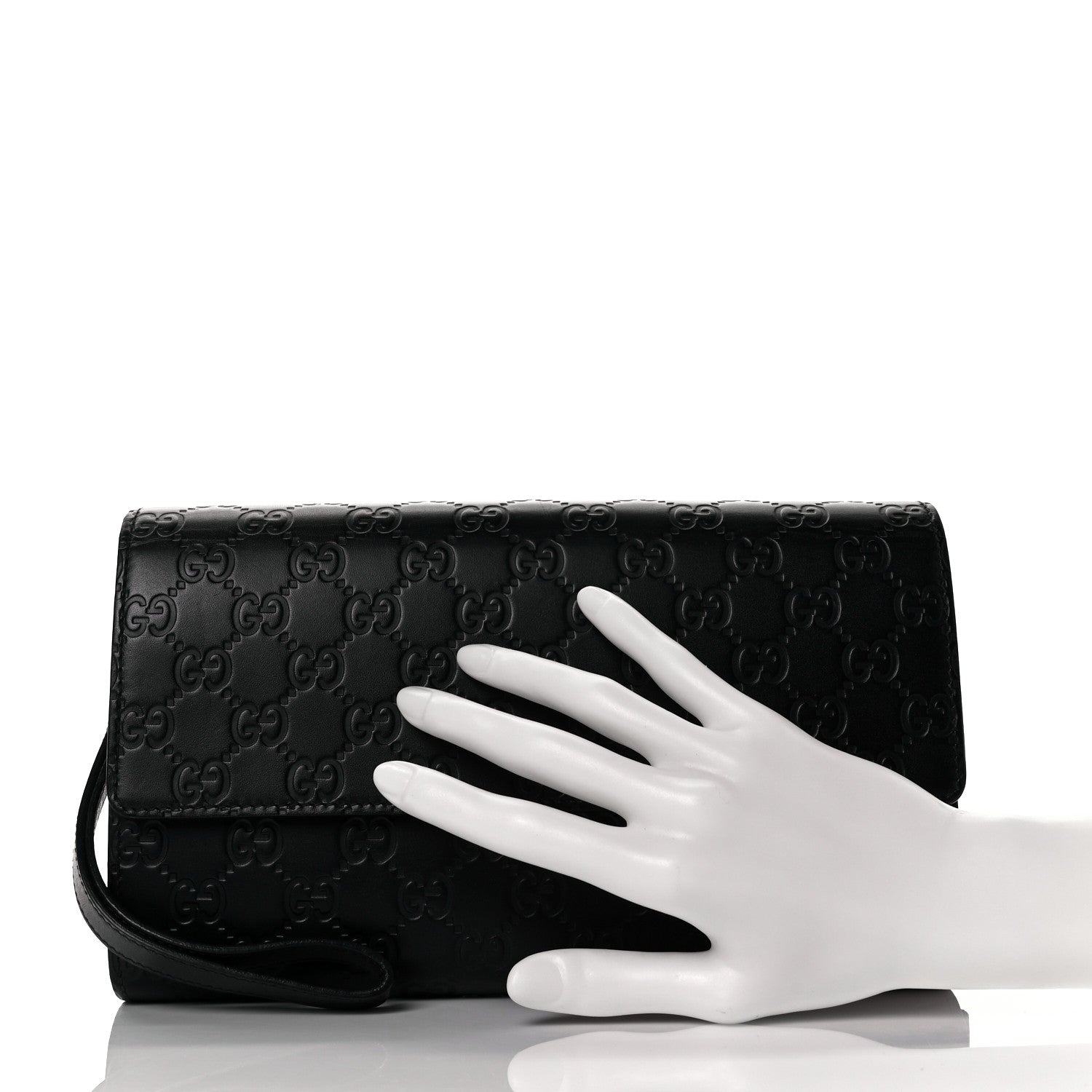 Gucci Guccissima Clutch Black 6 of 36