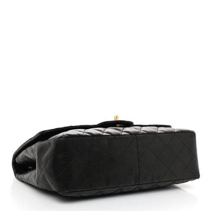 Chanel Lambskin Quilted Jumbo Single Flap Black 3 of 9