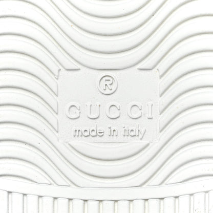 Gucci Calfskin Web Pearl Studded Womens Ace Sneakers 37.5 White 7 of 14