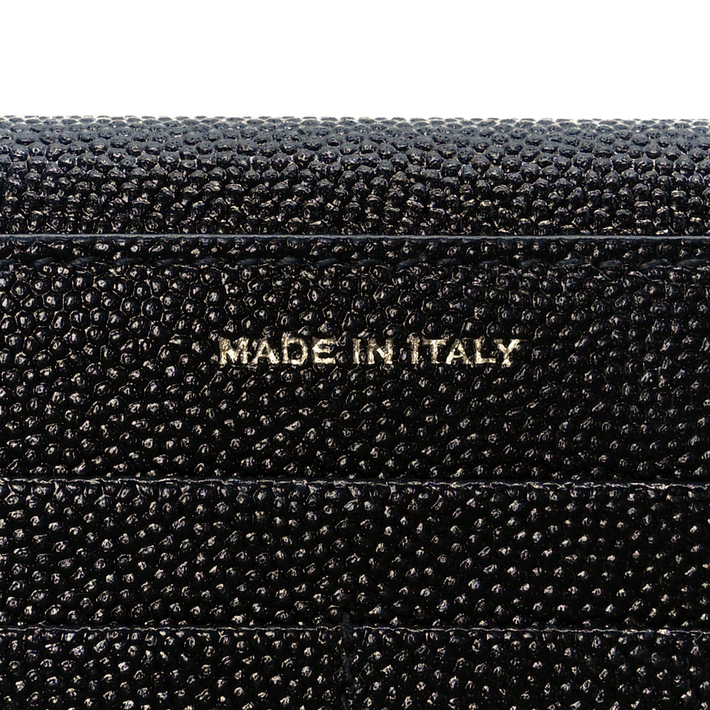 Grain De Poudre Monogram Uptown Wallet Black