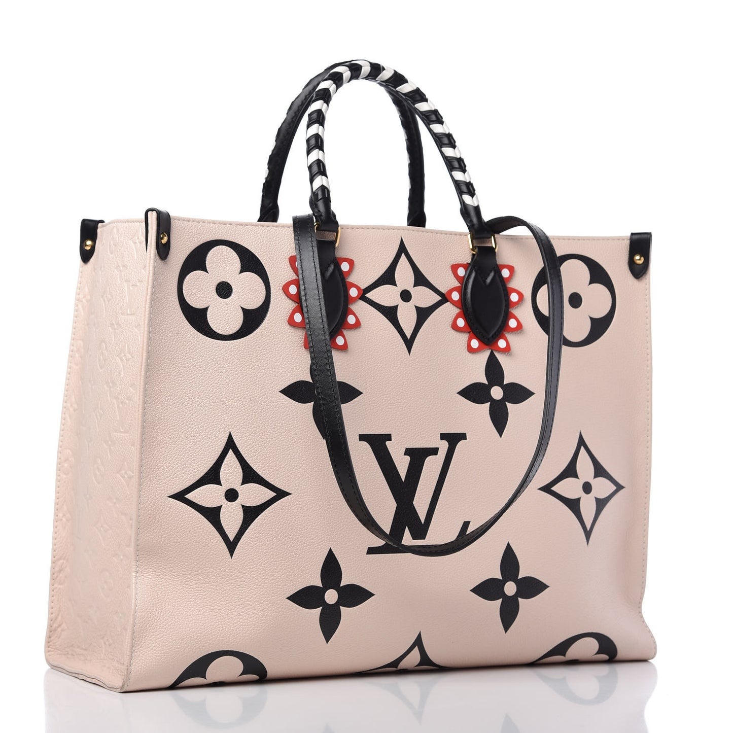 Empreinte Monogram Giant Crafty Onthego GM Creme Black