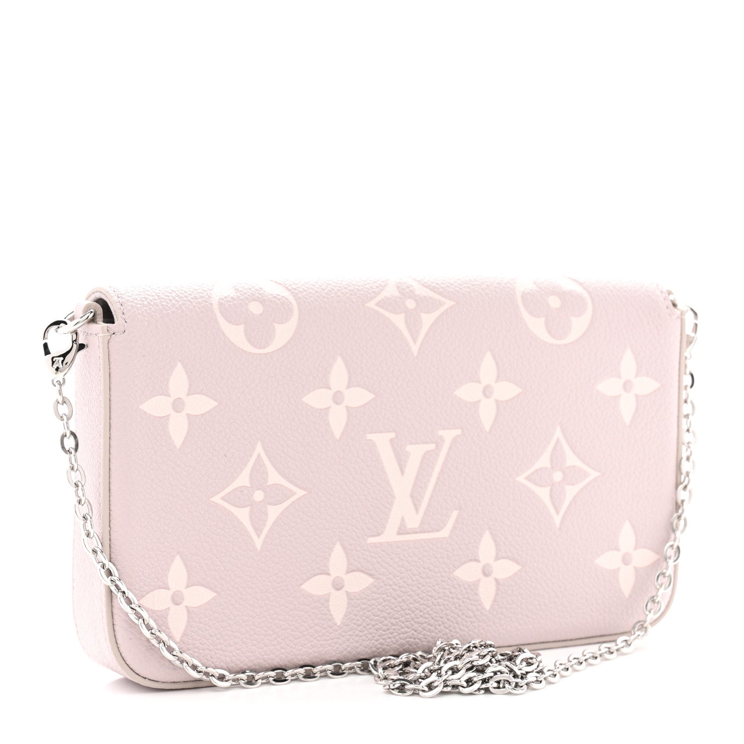 Louis Vuitton Empreinte Monogram Giant Felicie Pochette Brume Quartz 3 of 11