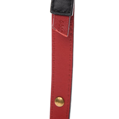 Gucci Calfskin Skinny Studded Feline Belt 90 36 Black 3 of 5
