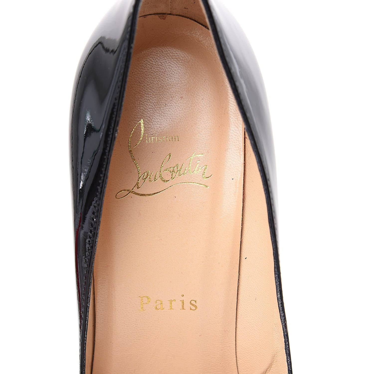 Christian Louboutin Patent Pigalle Plato 120 Pumps 37.5 Black 7 of 11