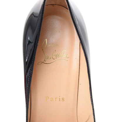 Christian Louboutin Patent Pigalle Plato 120 Pumps 37.5 Black 7 of 11