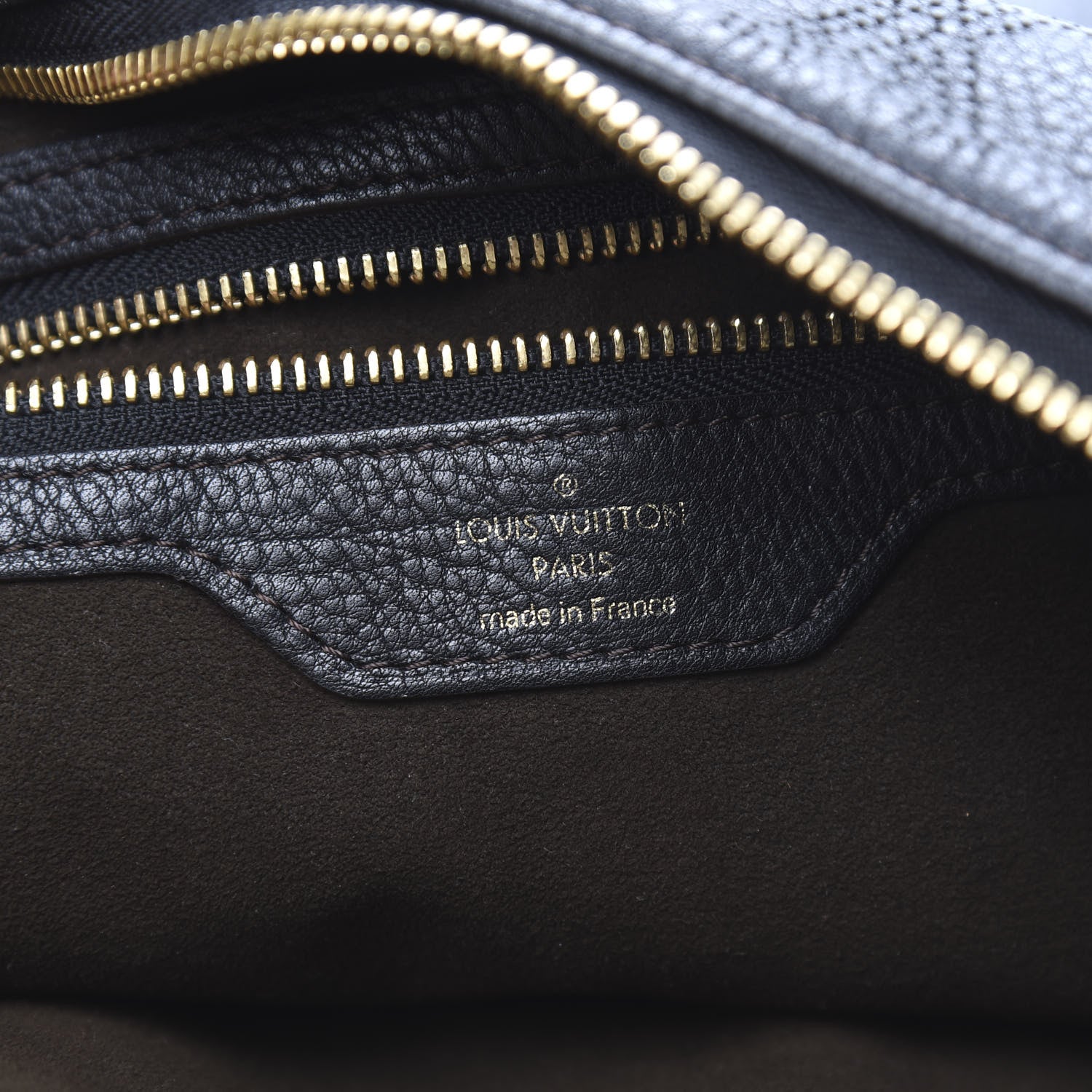 Louis Vuitton Mahina Selene MM Black 7 of 10