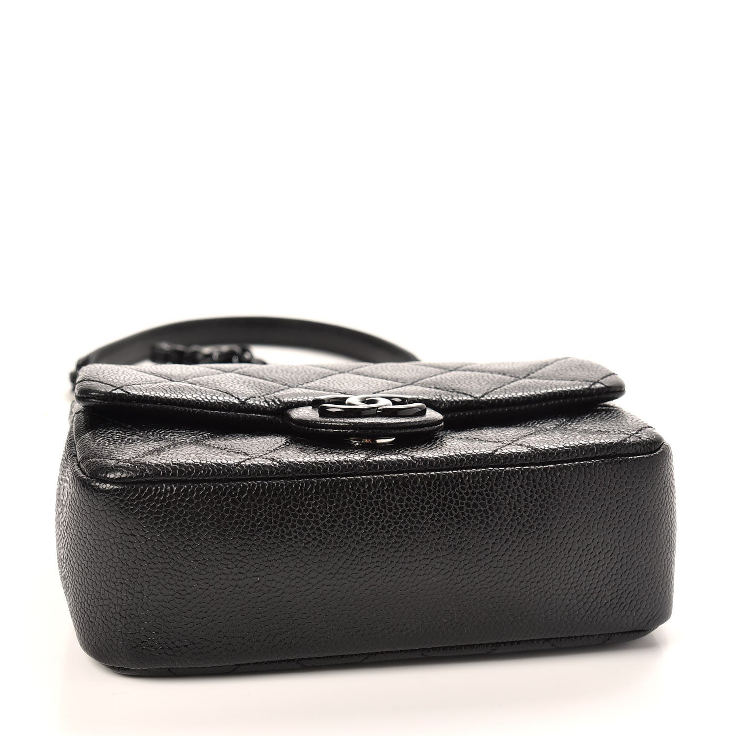 Chanel Caviar Quilted Incognito Mini Square Flap Black 4 of 10