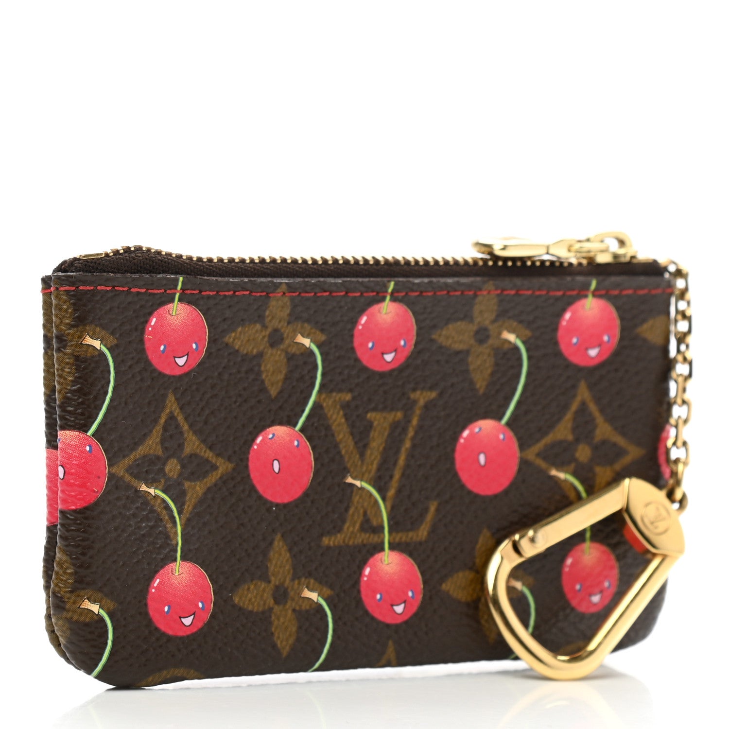 Louis Vuitton Monogram Cerises Key Pouch 3 of 7