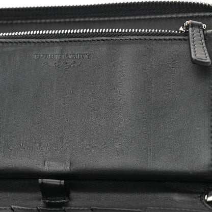 Burberry Trench Calfskin Splash Continental Wallet Black 11 of 13