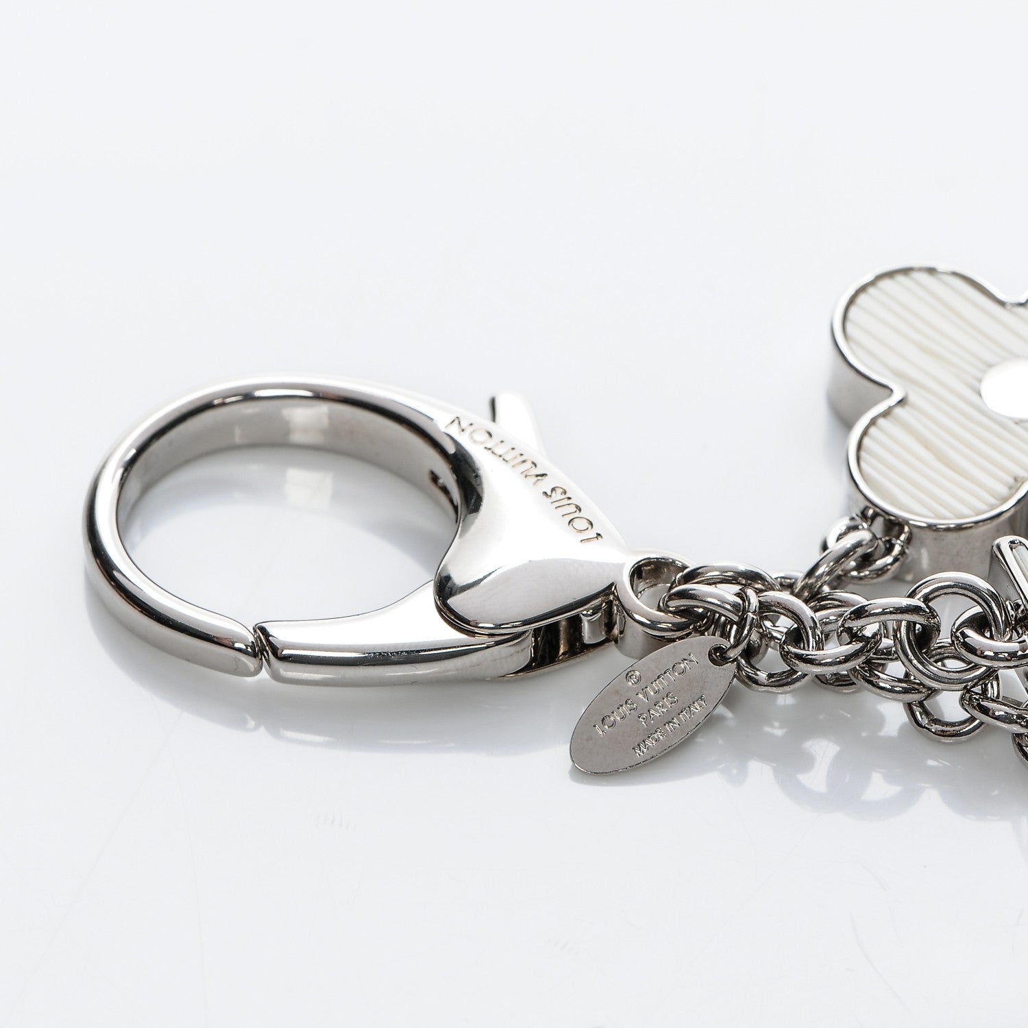 Louis Vuitton Fleur d'Epi Bag Charm Ivory 3 of 3