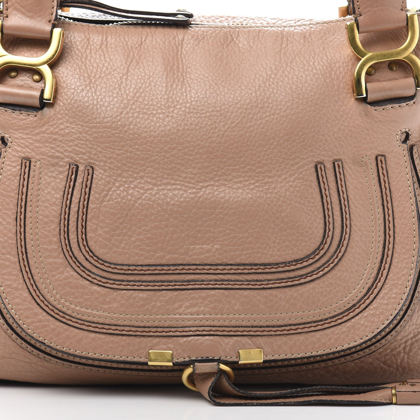 Calfskin Medium Marcie Satchel Anemone Pink