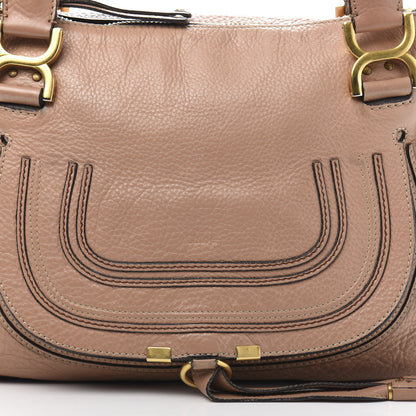 Chloe Calfskin Medium Marcie Satchel Anemone Pink 16 of 17