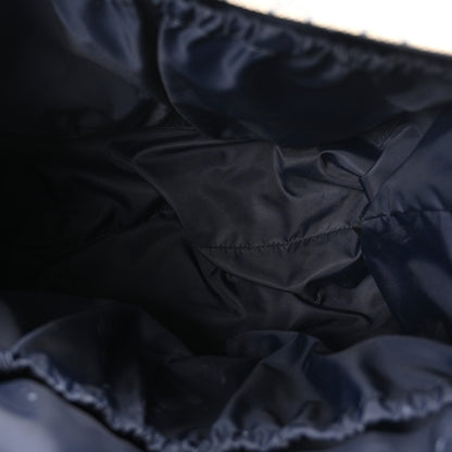 Gucci GG Supreme Monogram Selleria Calfskin Messenger Diaper Bag Navy 8 of 21