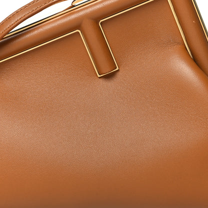 Fendi Shiny Nappa Small Fendi First Caramello 8 of 11