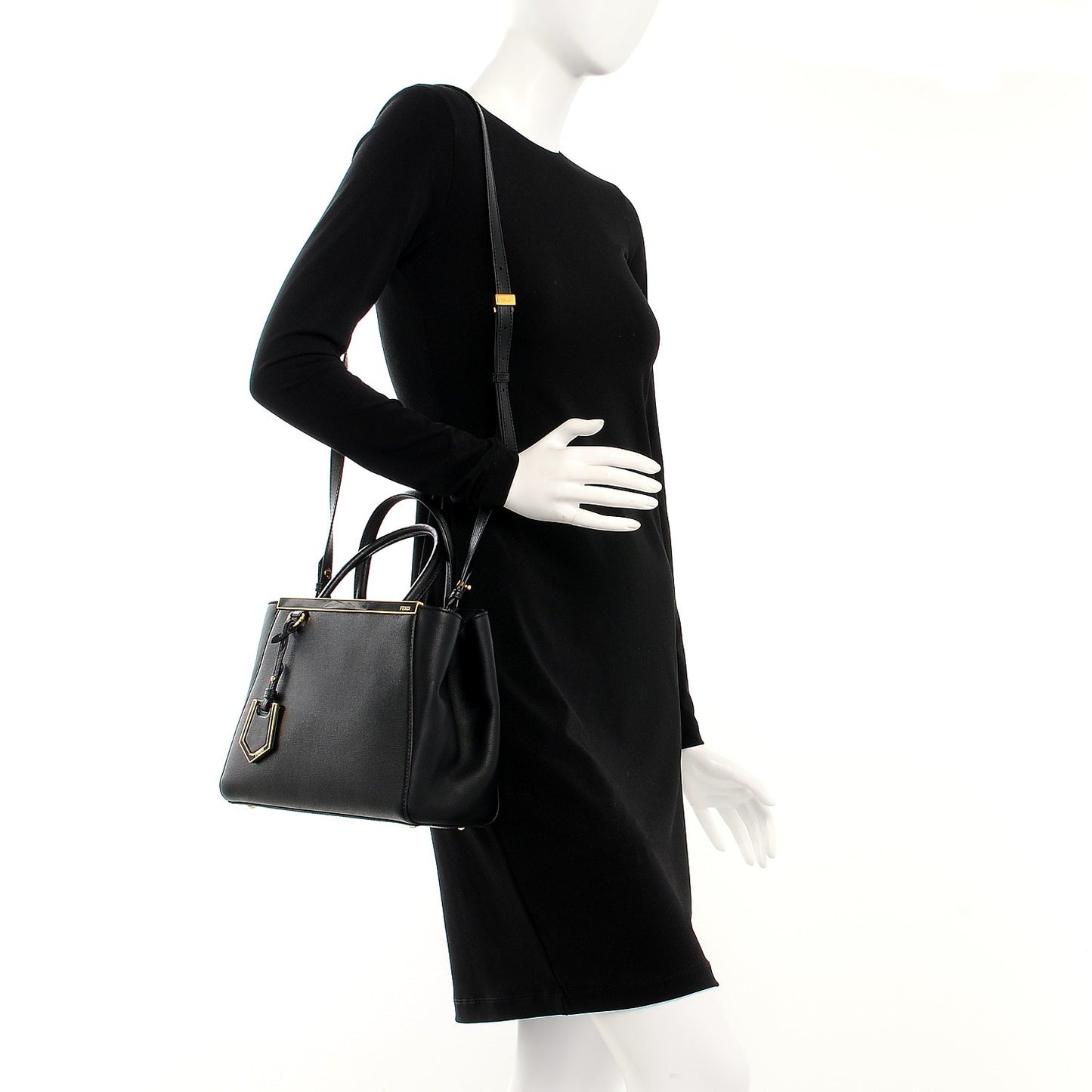 Vitello Elite Petite 2Jours Tote Black