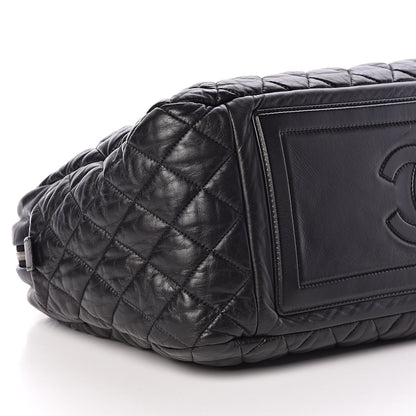 Chanel Lambskin Coco Cocoon Bowler Black 8 of 9