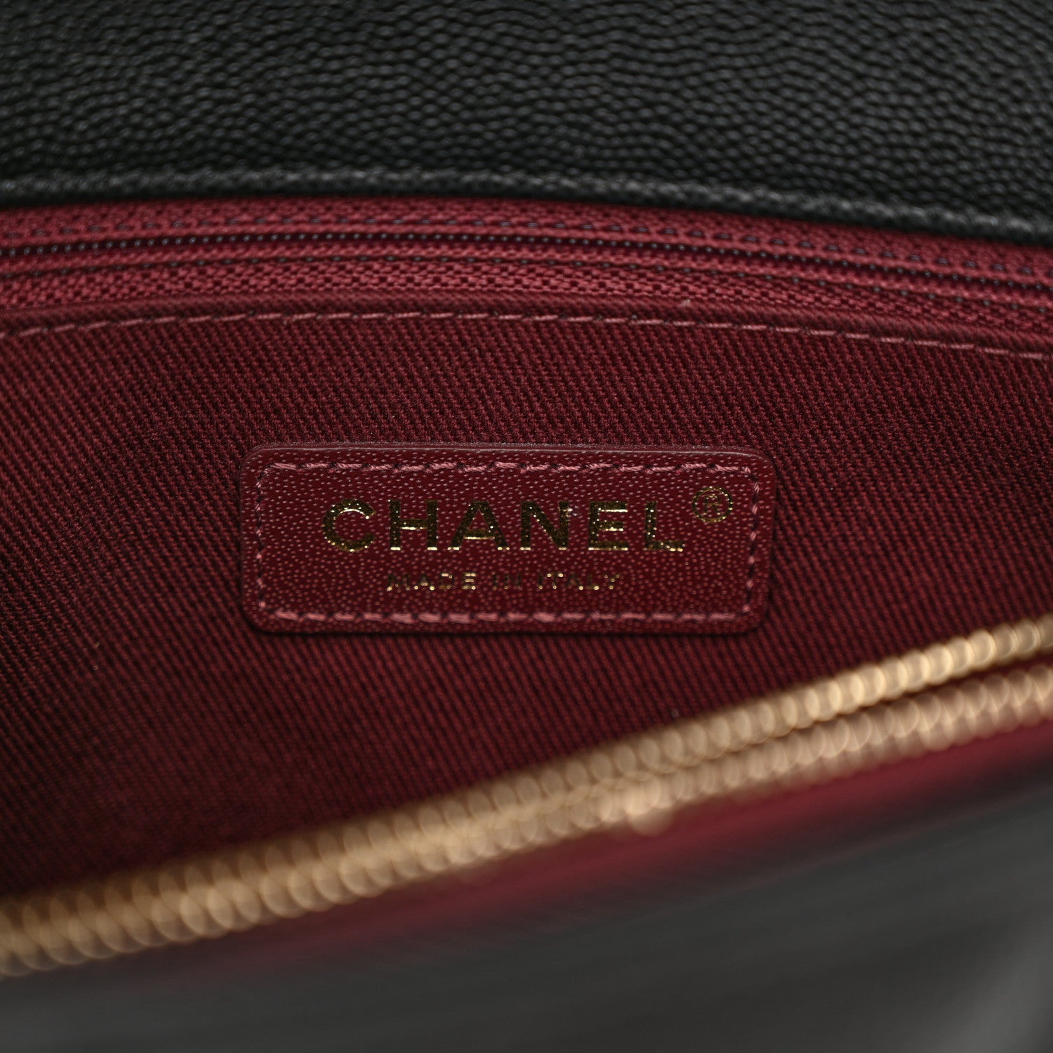 Chanel Caviar Quilted Small Coco Handle Flap Black 6 of 11